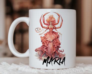 Coffee mug zodiac sign Cancer